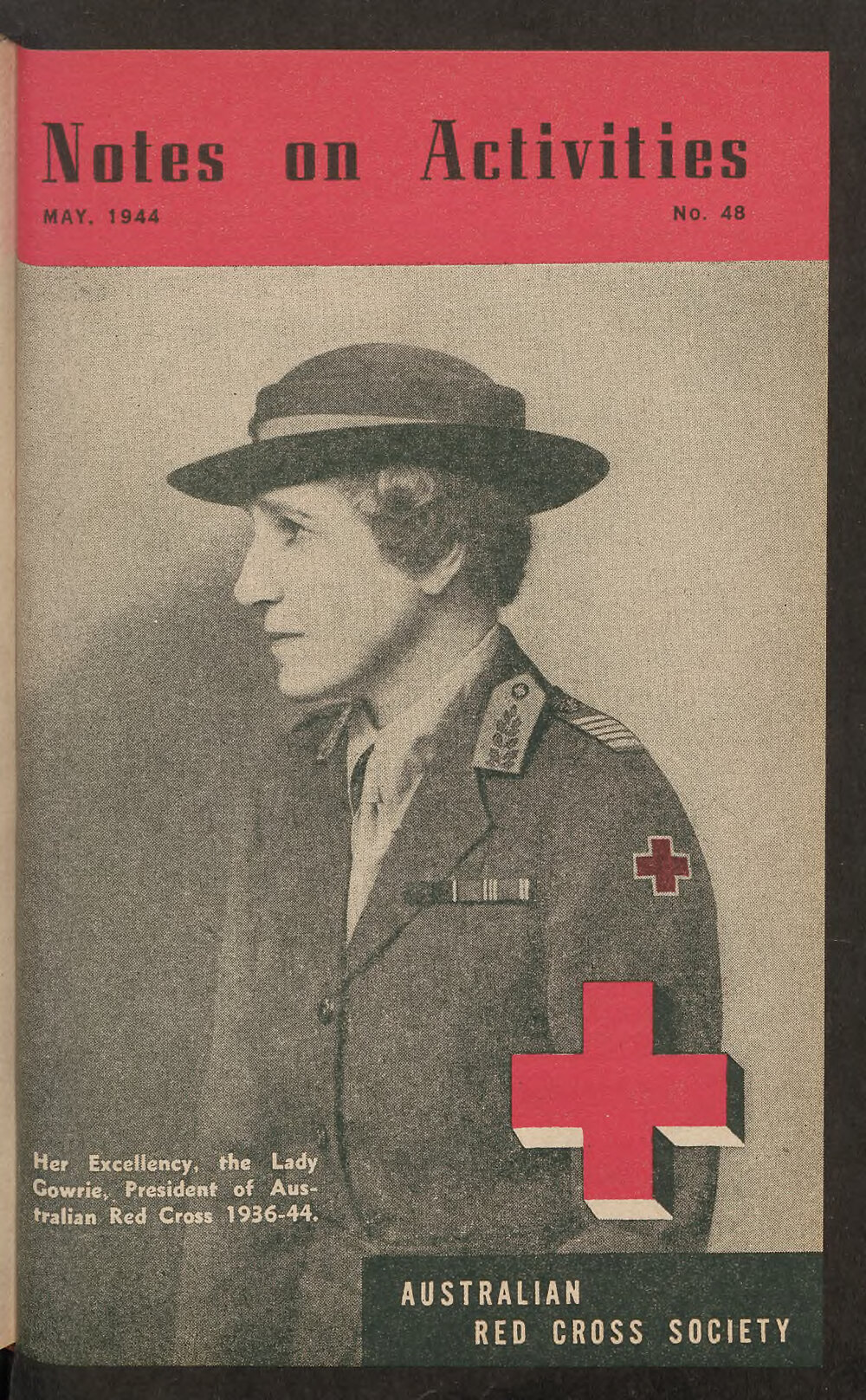 Australian Red Cross Society - Notes On Activities - No.48