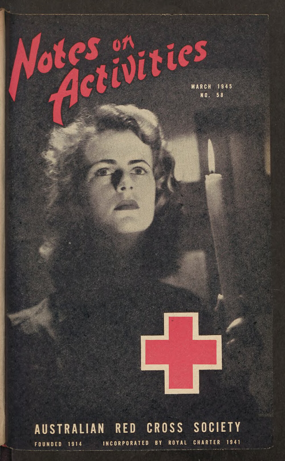Australian Red Cross Society - Notes On Activities - No.58