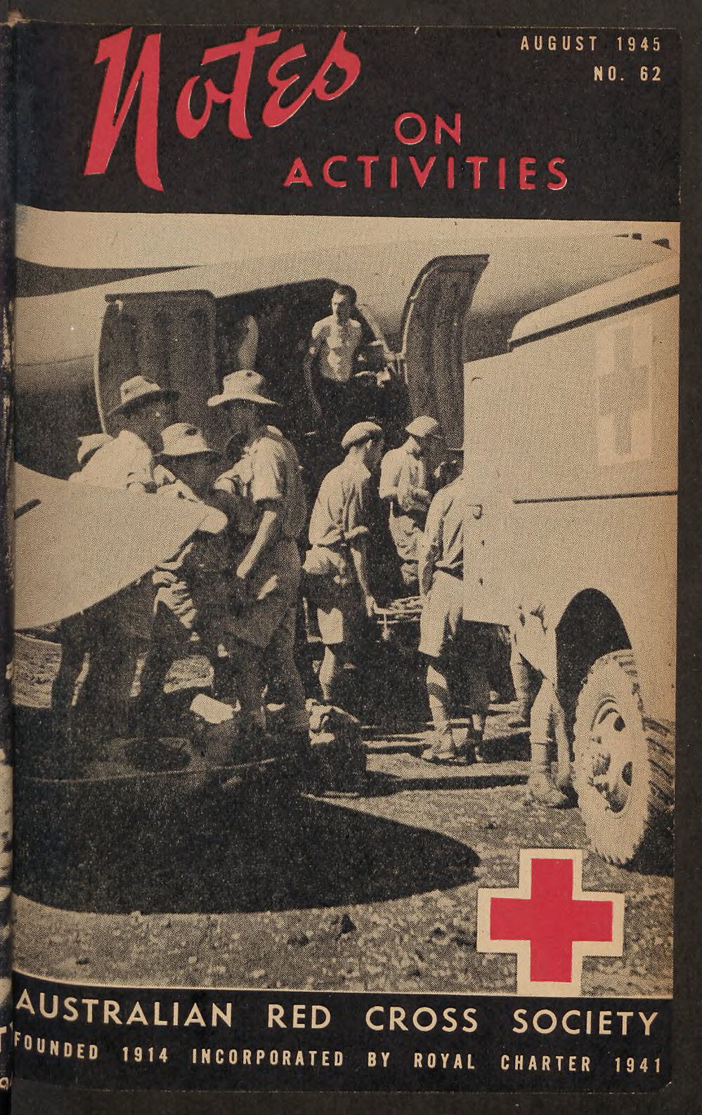 Australian Red Cross Society - Notes On Activities - No.62