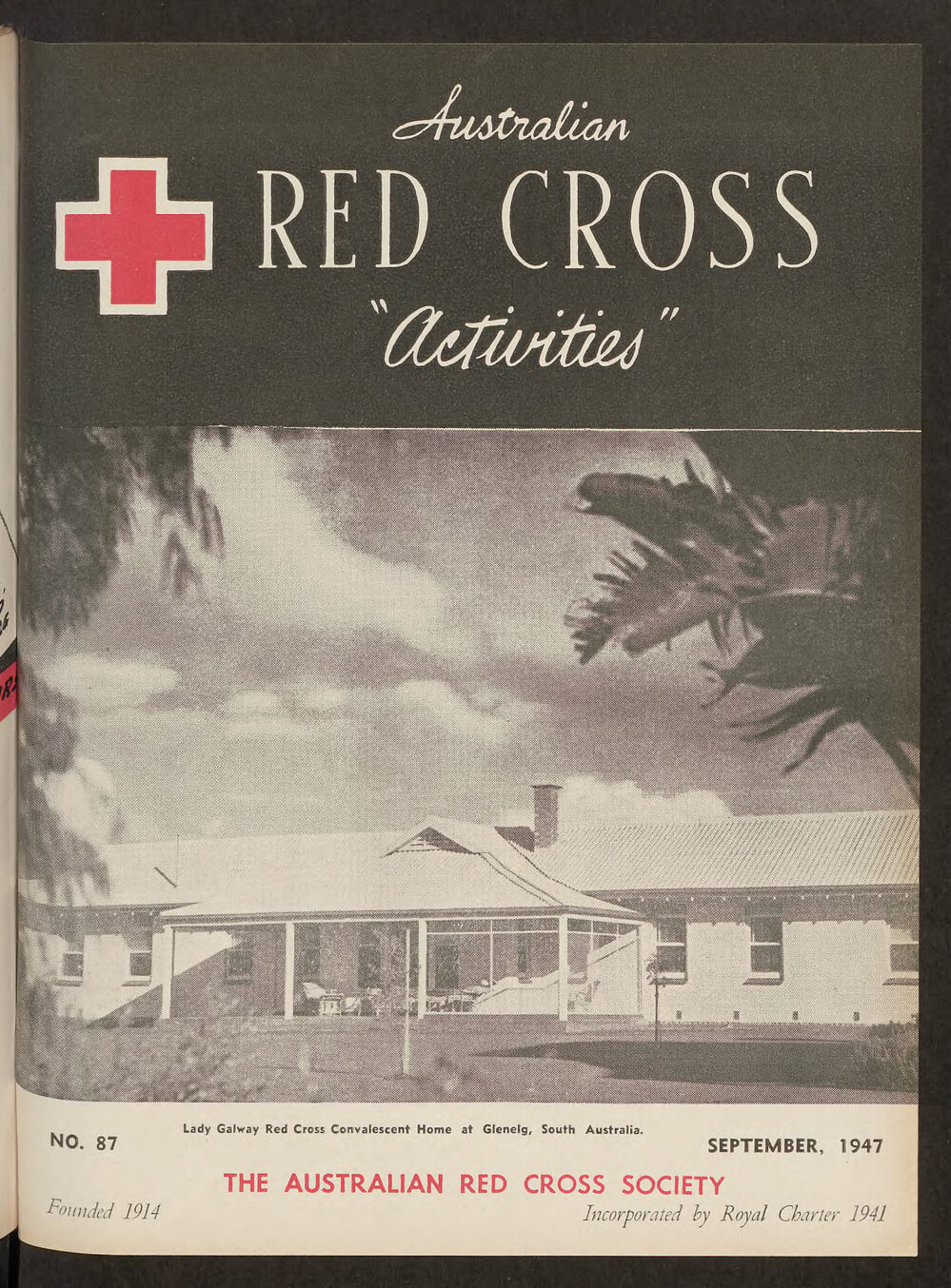 Australian Red Cross Society - Activities No. 87