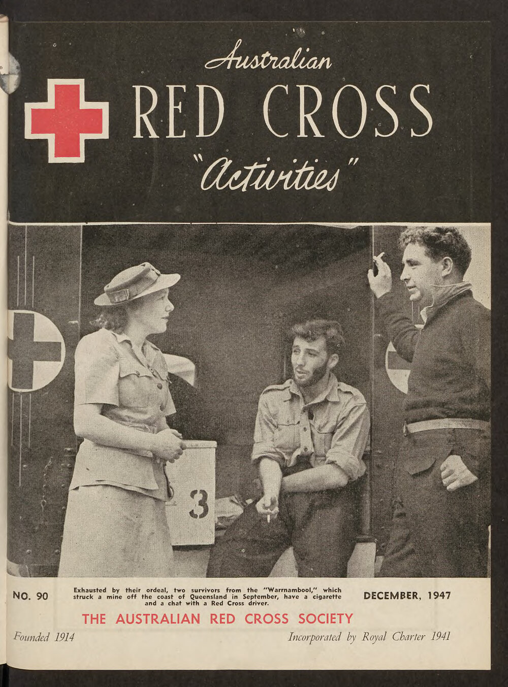 Australian Red Cross Society - Activities No. 90