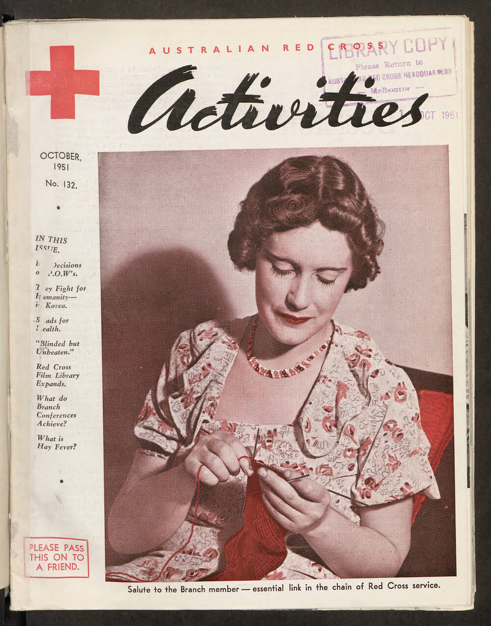 Australian Red Cross - Activities No.132