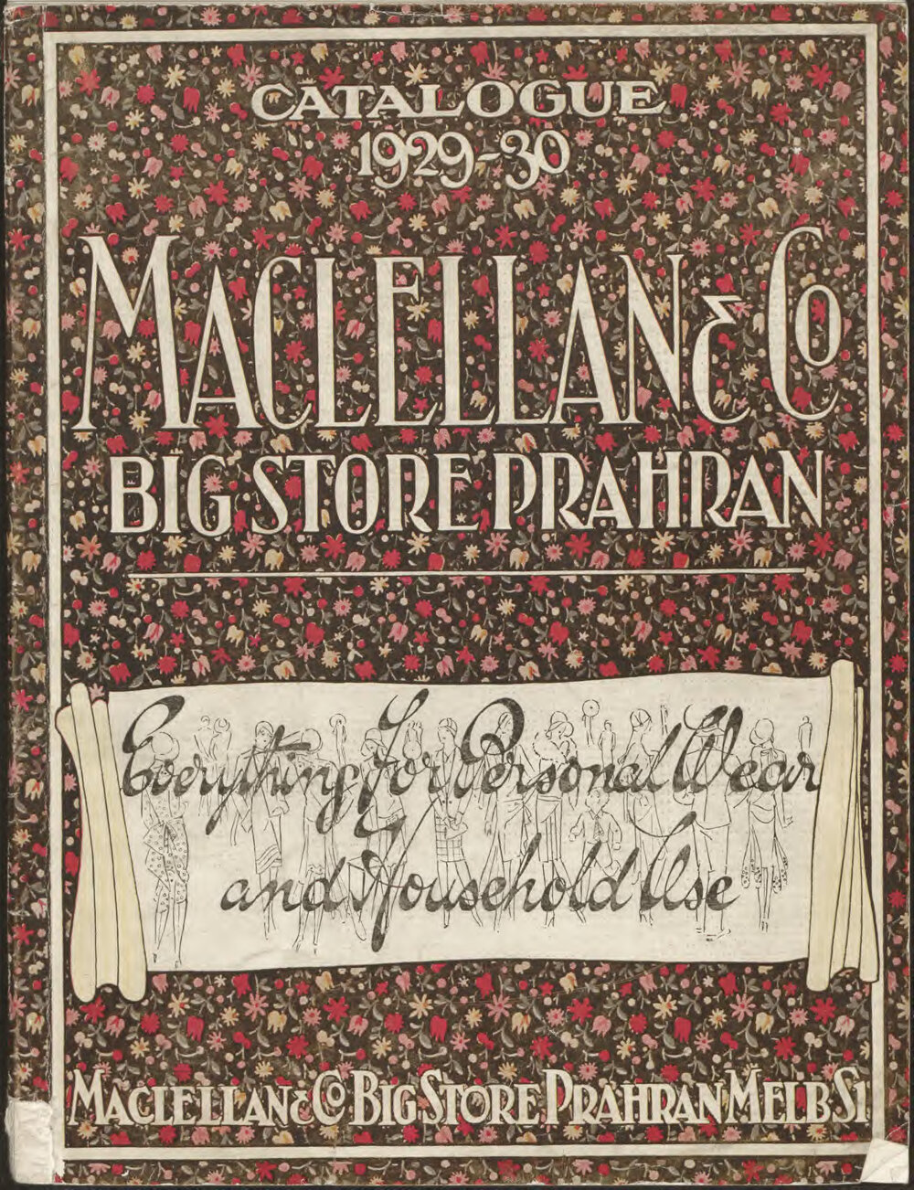 Catalogue Big Store, Prahran 1929 - 30