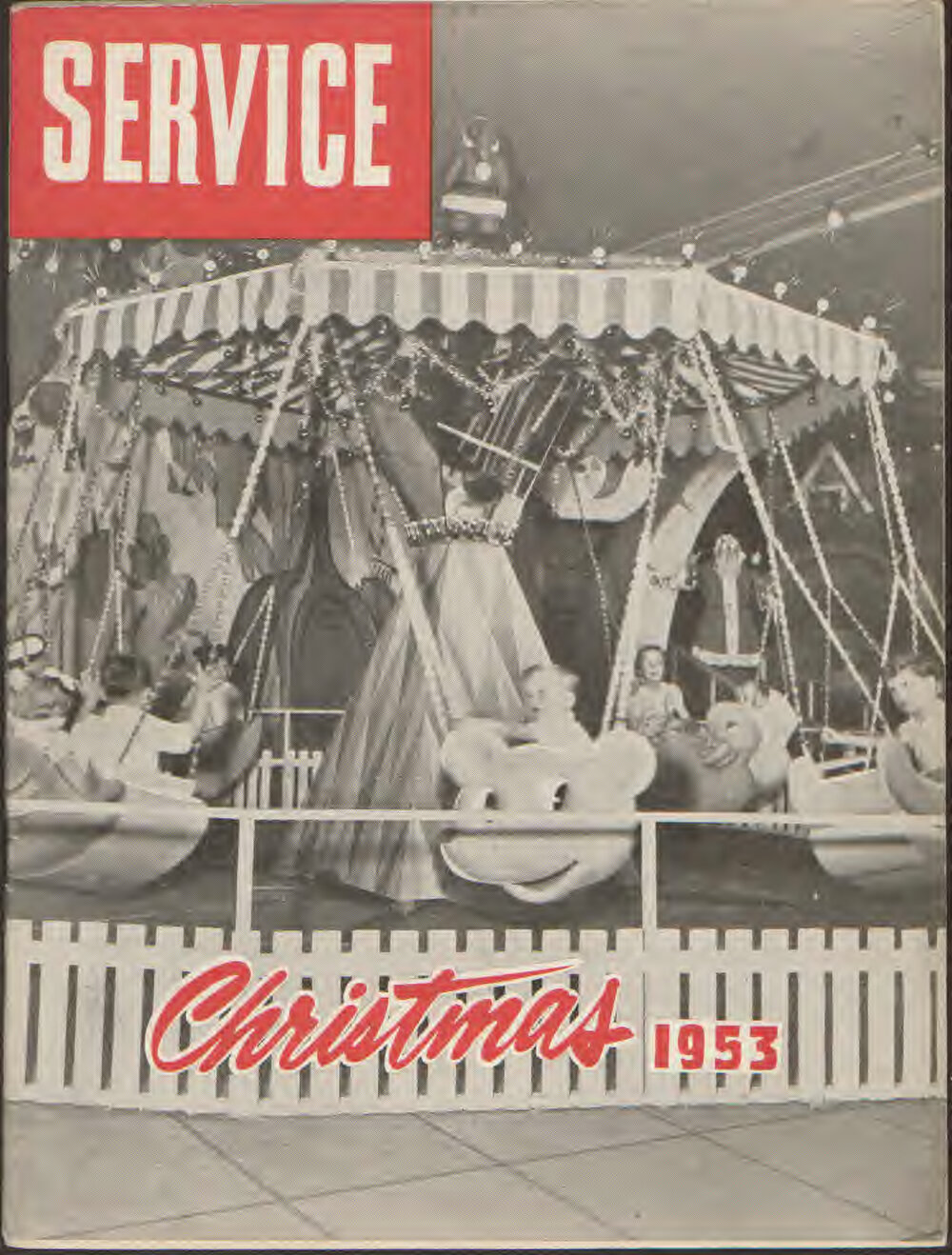 Service Christmas December 1953