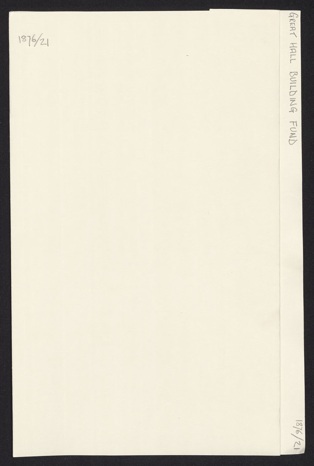 Great Hall Building Fund