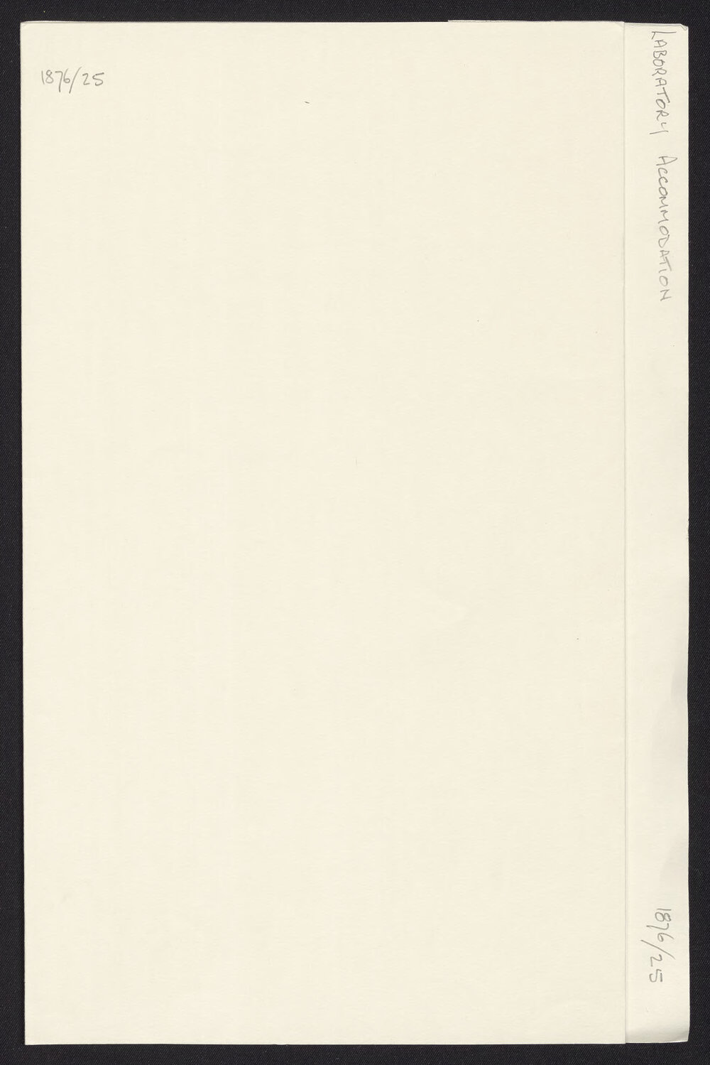 Laboratory Accommodation