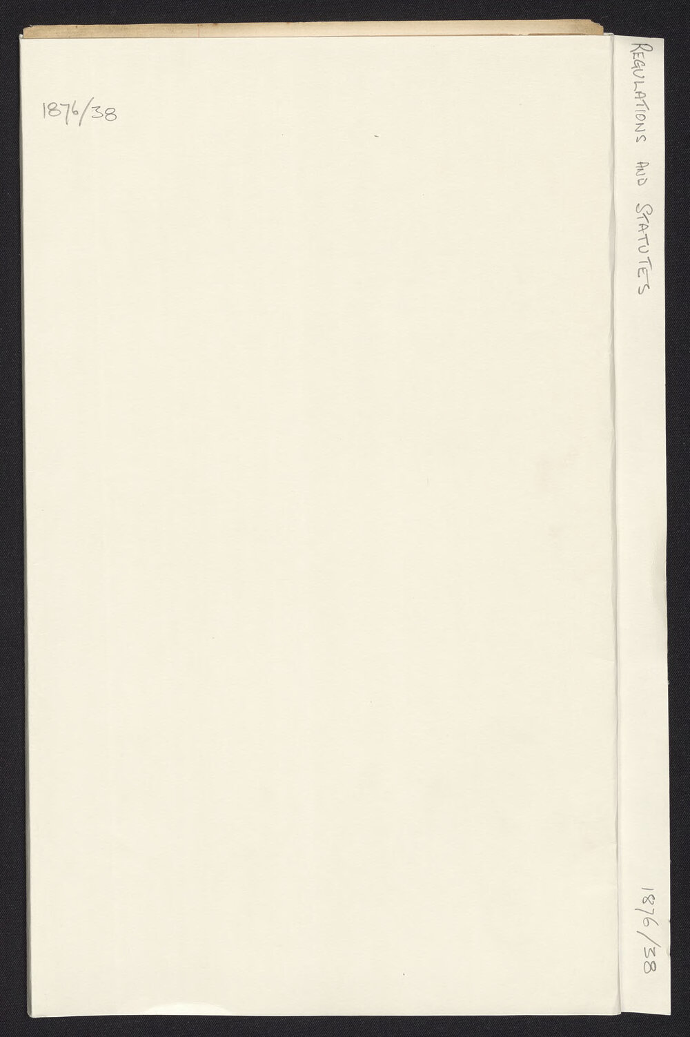 Regulations and Statutes