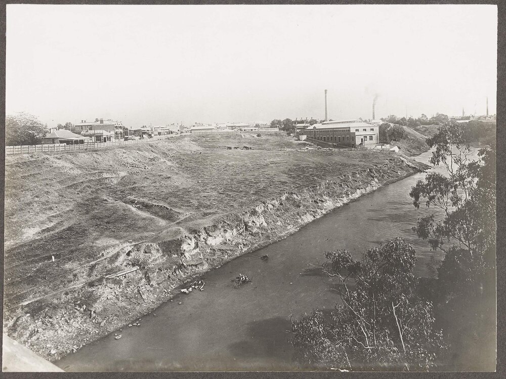 Showing Site Before Commencing Work