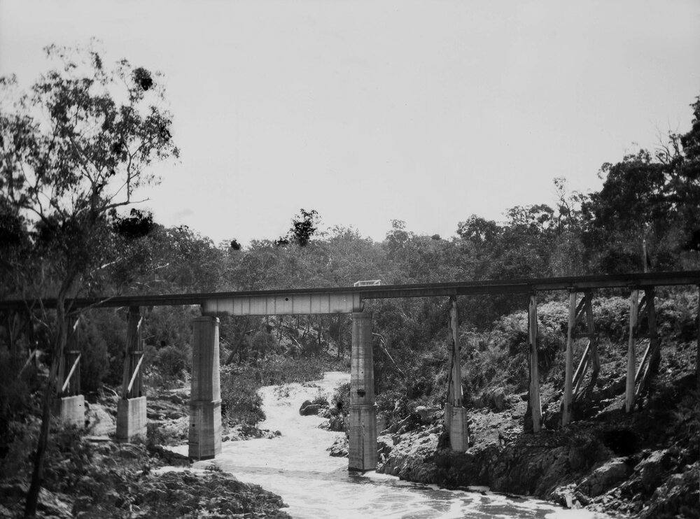 Boggy Creek and bridge, Nowa Nowa, Gippsland Lakes, Victoria