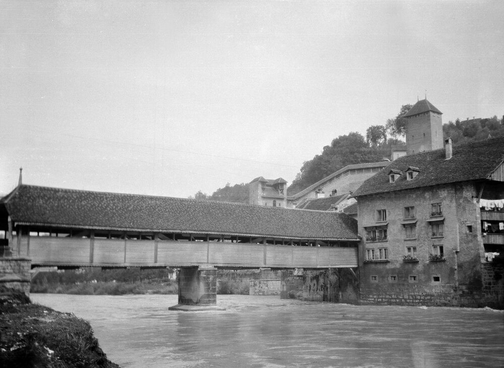 View in Fribourg or St Gotthard, Switzerland