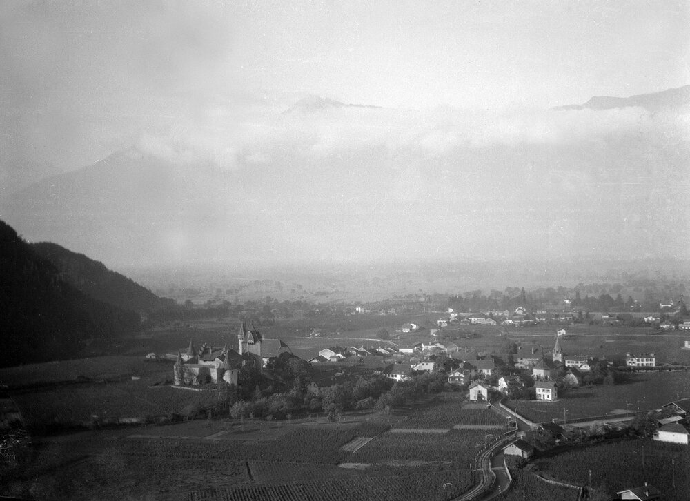 Scene near Leysin, Dent de Jaman or Saint-Maurice, Switzerland