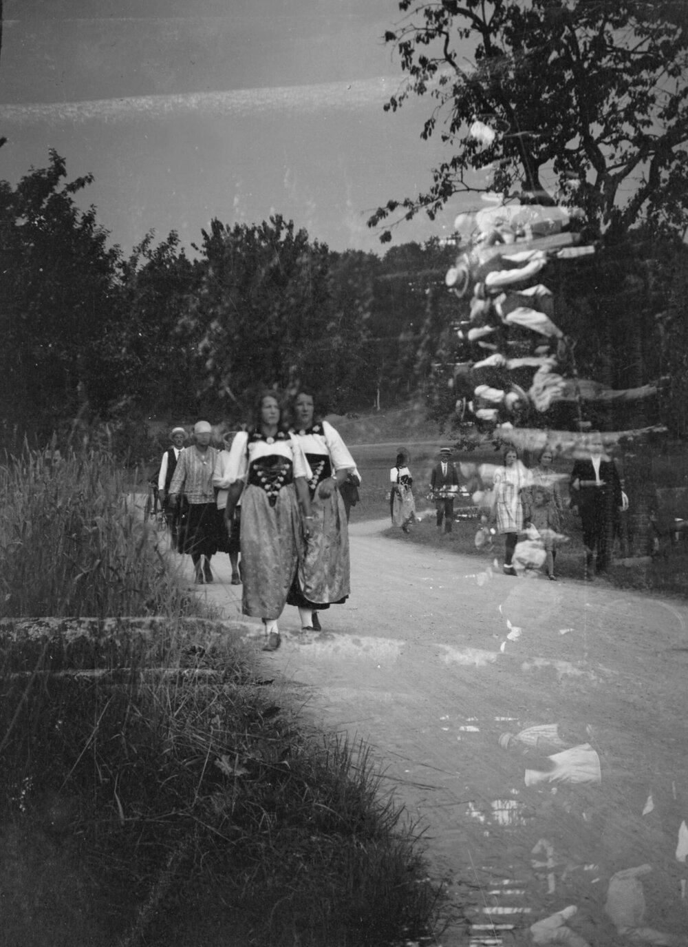 Scene and people in or around Berne, Switzerland