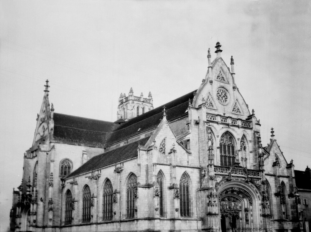 Bourg-en-Bresse church, Bourg, France