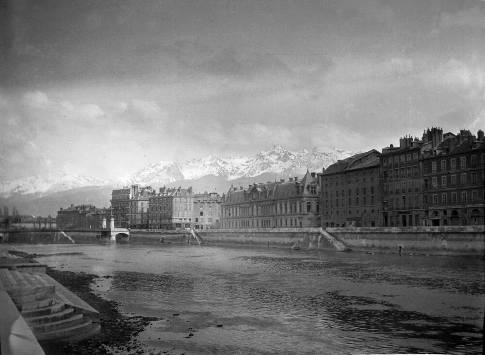 View of Grenoble, France
