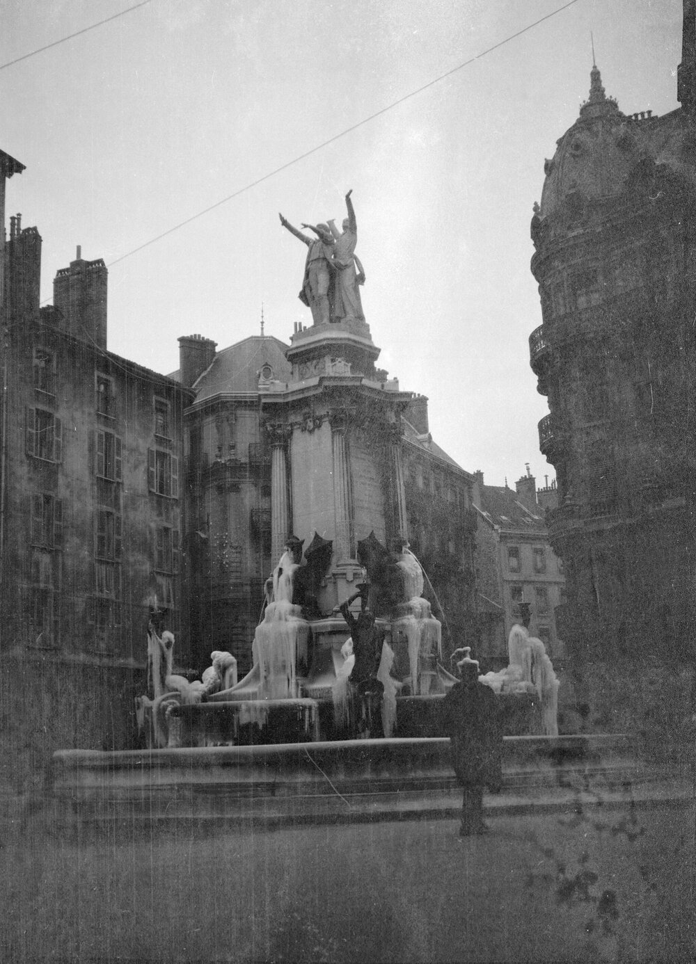 View of Grenoble, France