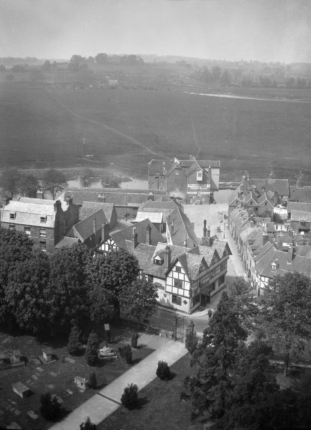 View of Stratford or Oxford, England