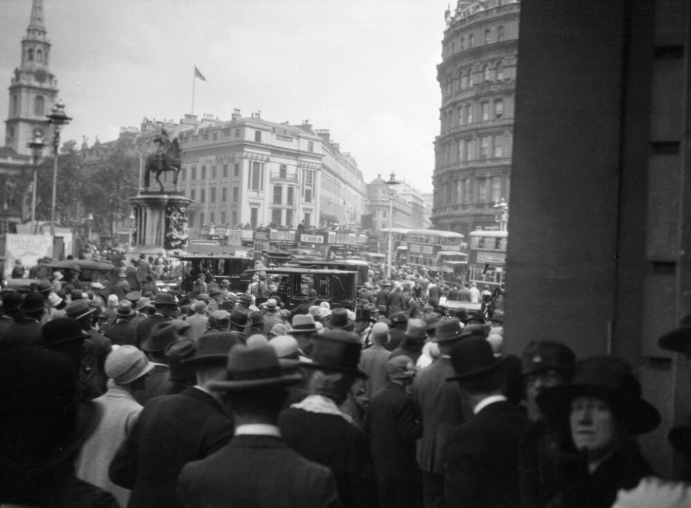 View in central London, England