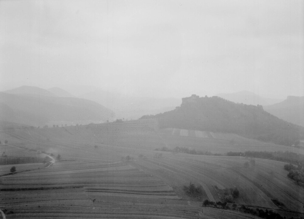 An unidentified rural scene in Palatinate - a region of south-west Germany, or near Maulbronn - a city in southern Germany