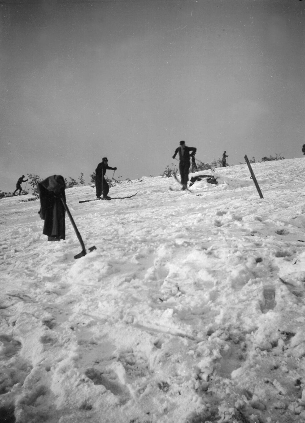 From bungalow door Mt Feathertop [Victoria] September 1935