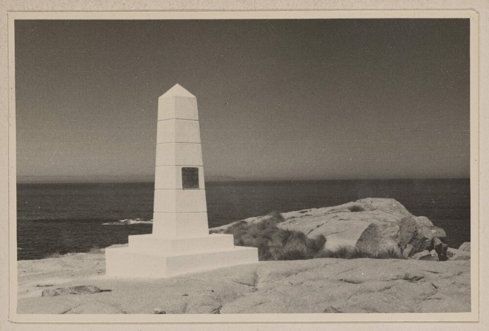 Cook's monument at Cape Everard, Victoria