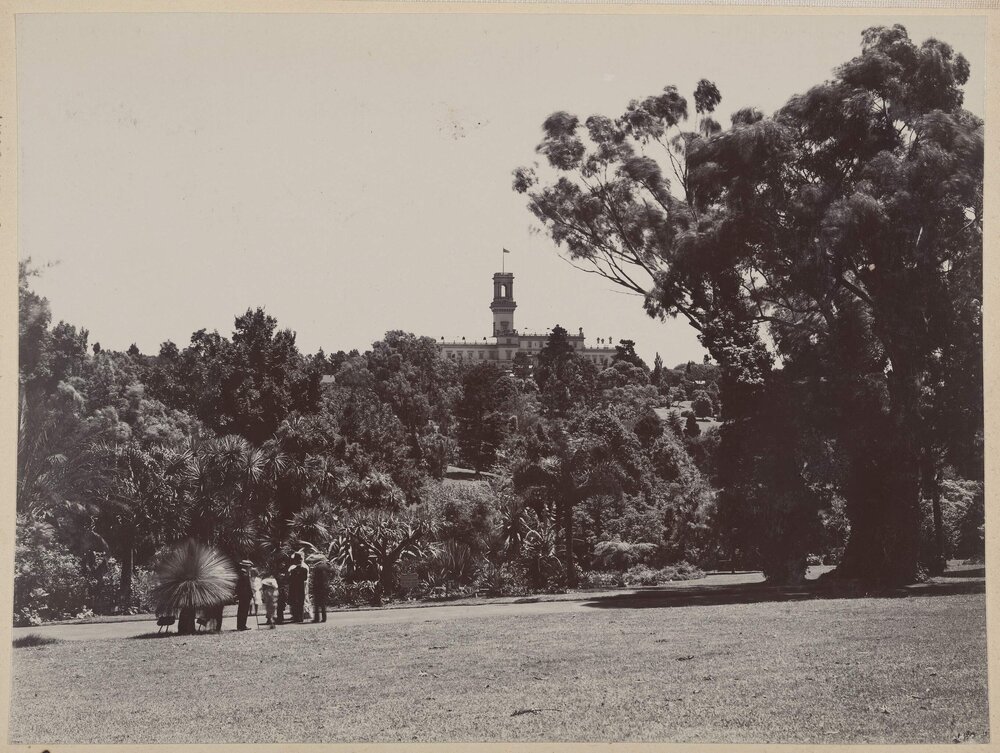 Government House from Botanical Gardens, Melbourne