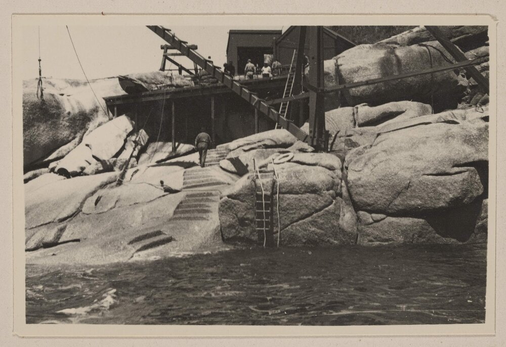 The landing at Wilsons Promontory, Victoria