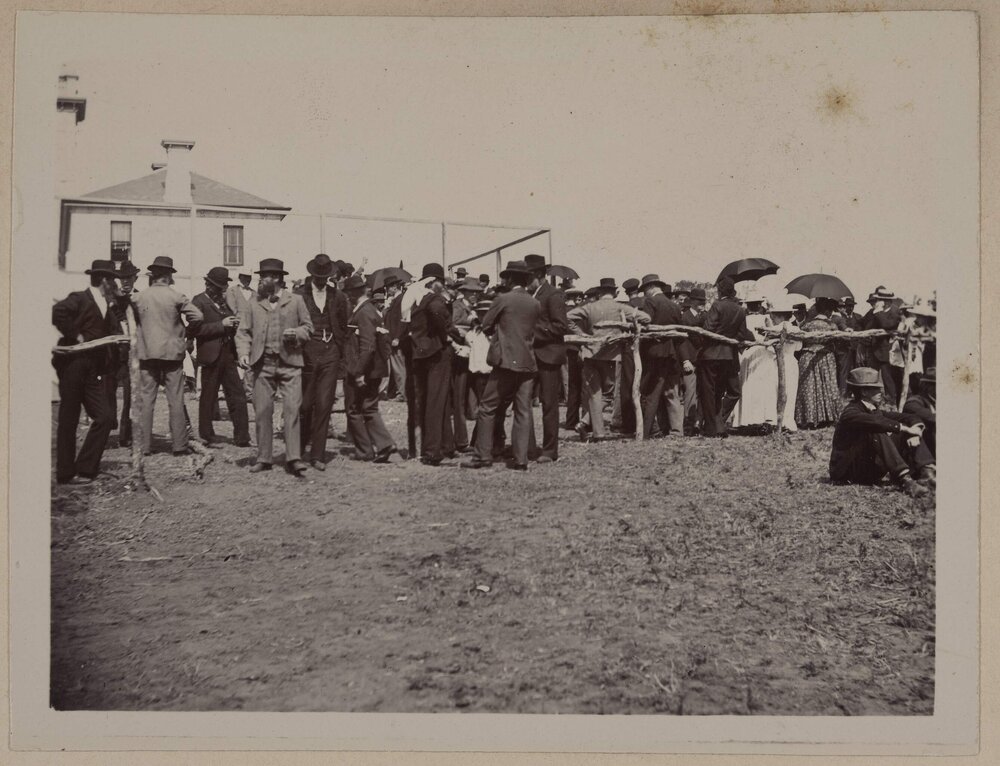The betting-ring, Portsea races