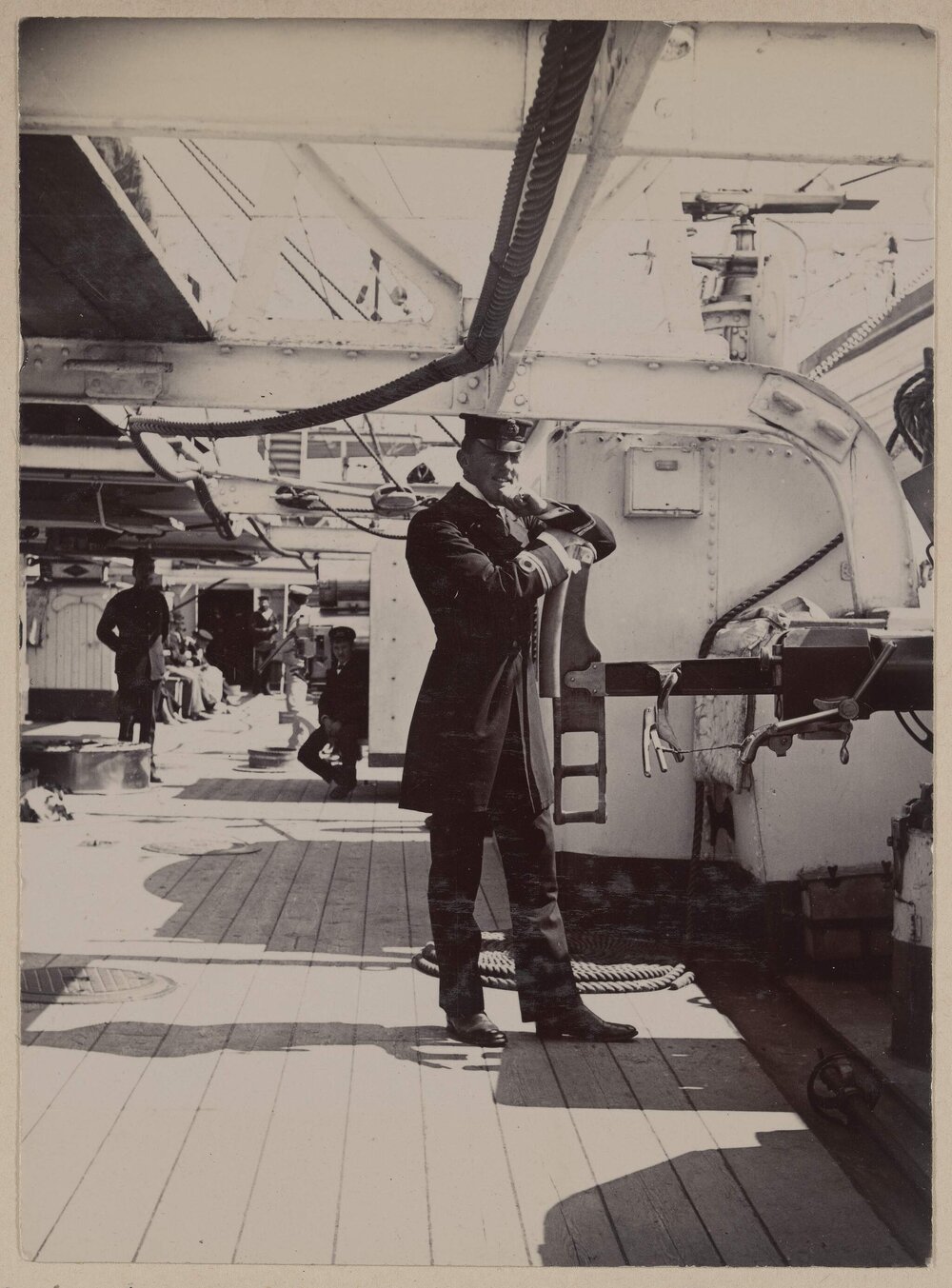 [On board H.M.S. Royal Arthur]