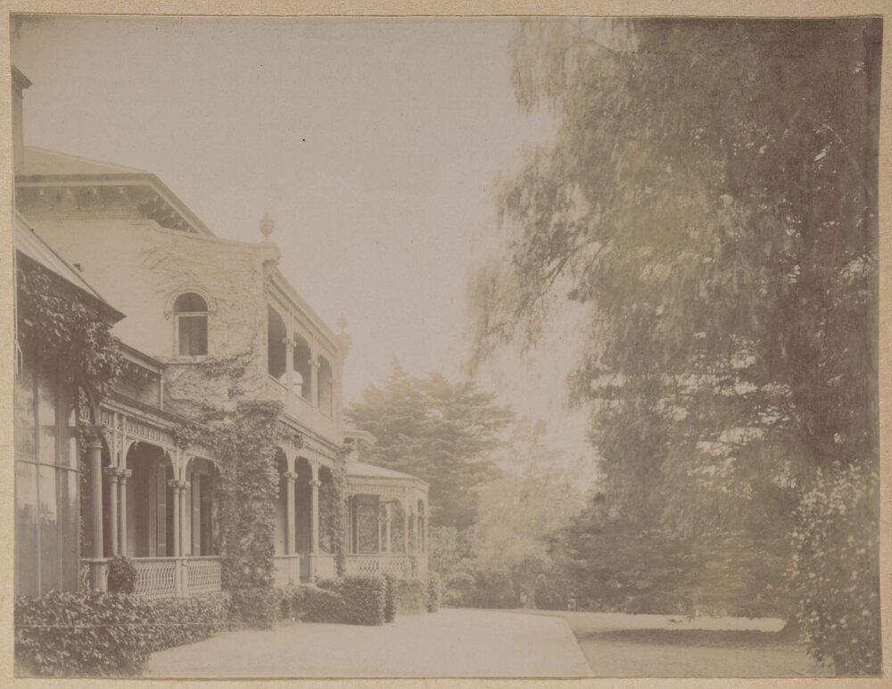 House and garden at Montalto, Orrong Road Toorak, Victori