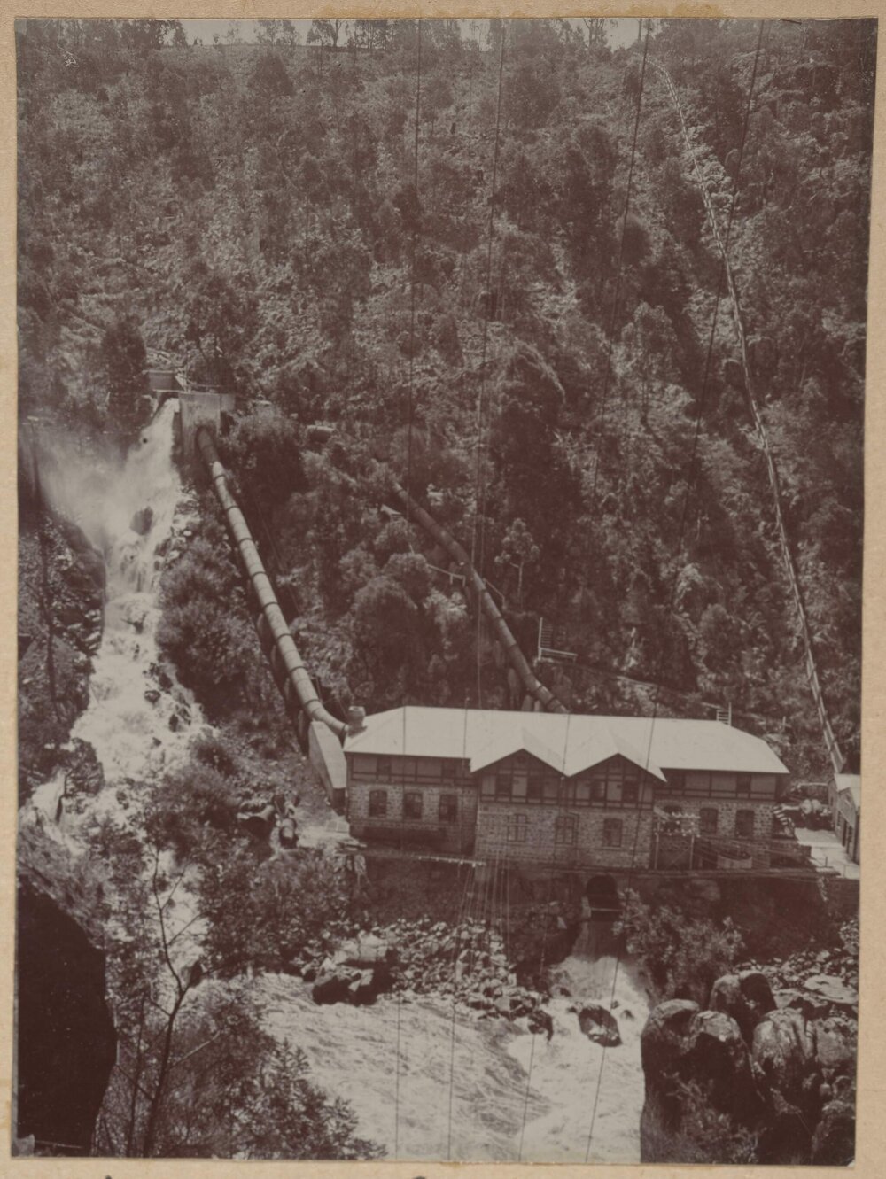 River and hydro-electricity scheme at Launceston, Tasmania
