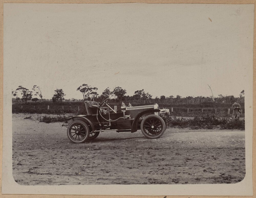 [A Tarrant car at] the border of Victoria and South Australia