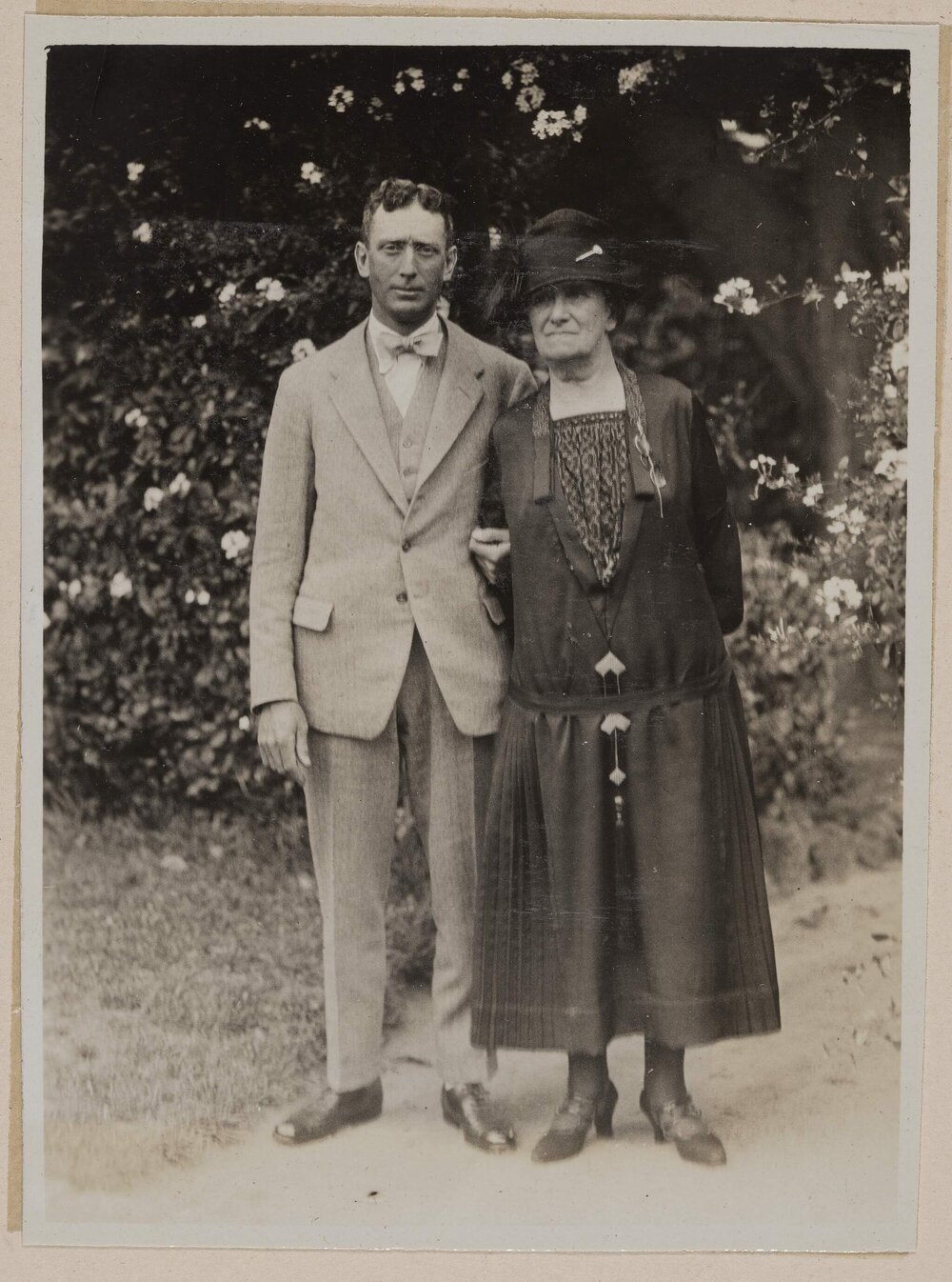 [Mrs Agnes Kelly and Charles Kelly at] Montalto