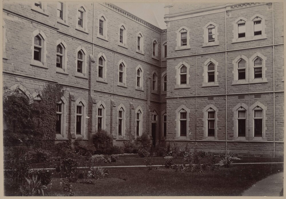 A corner of the quadrangle, Ormond College