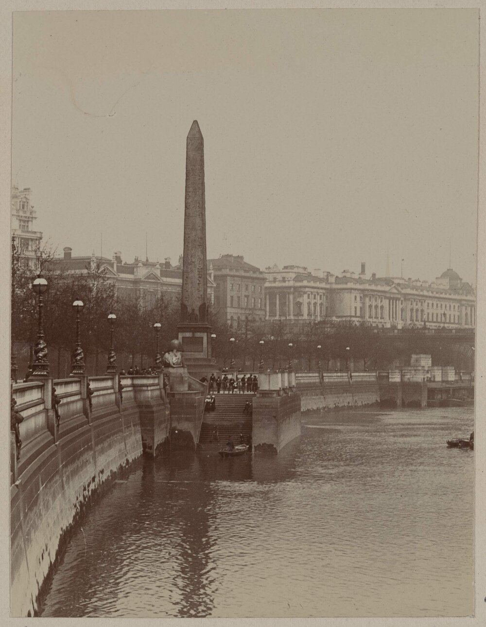 Cleopatra's Needle on the embankment