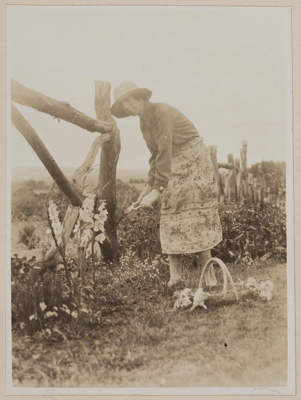 [Mab gardening at Westerfield]