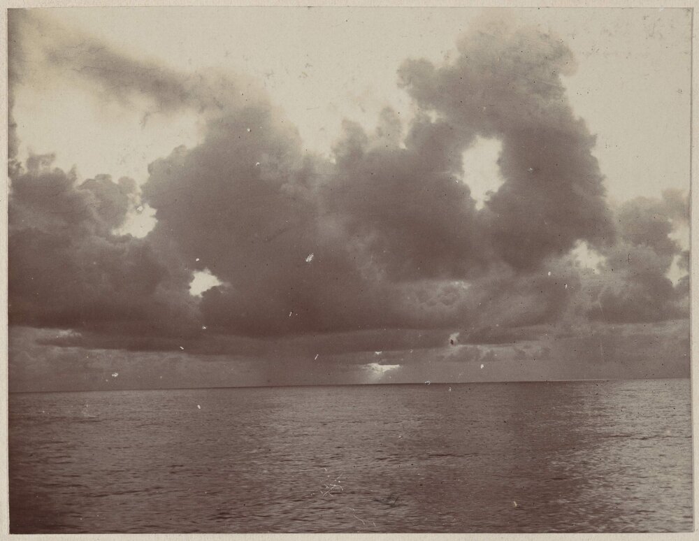 Clouds in the Indian Ocean