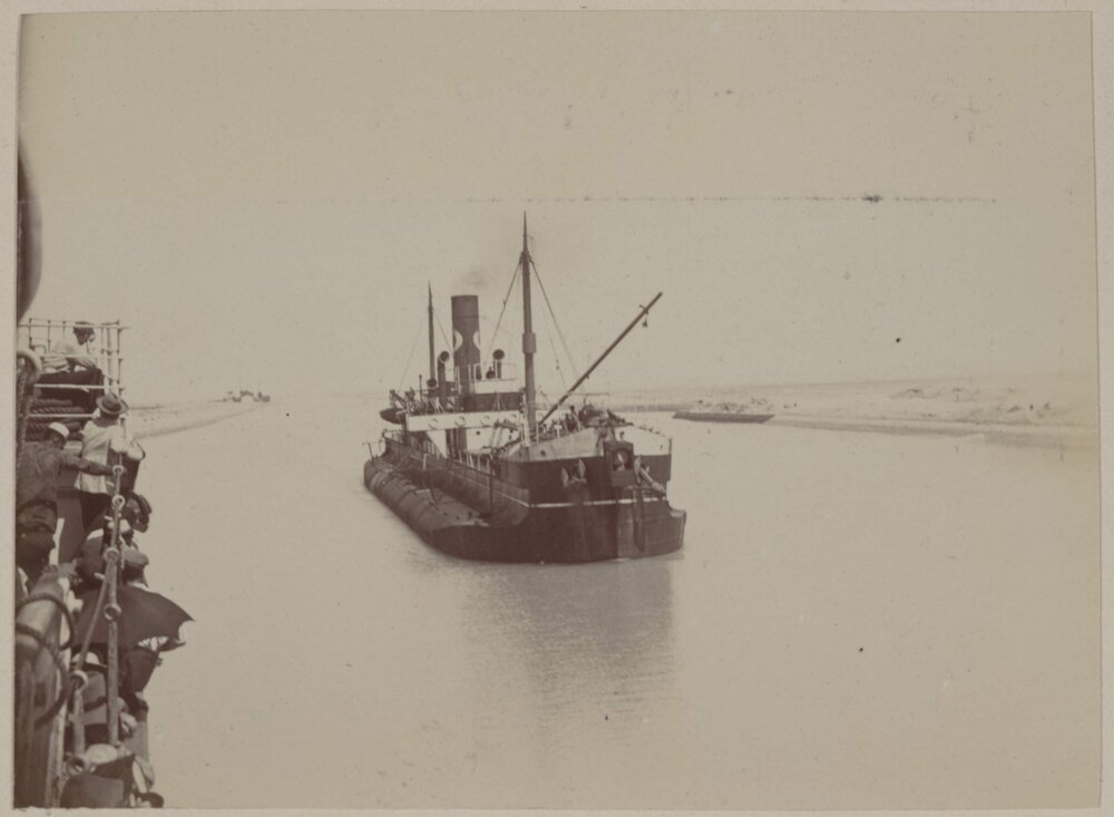 S.S. Montgomery passing R.W.S. Ophis