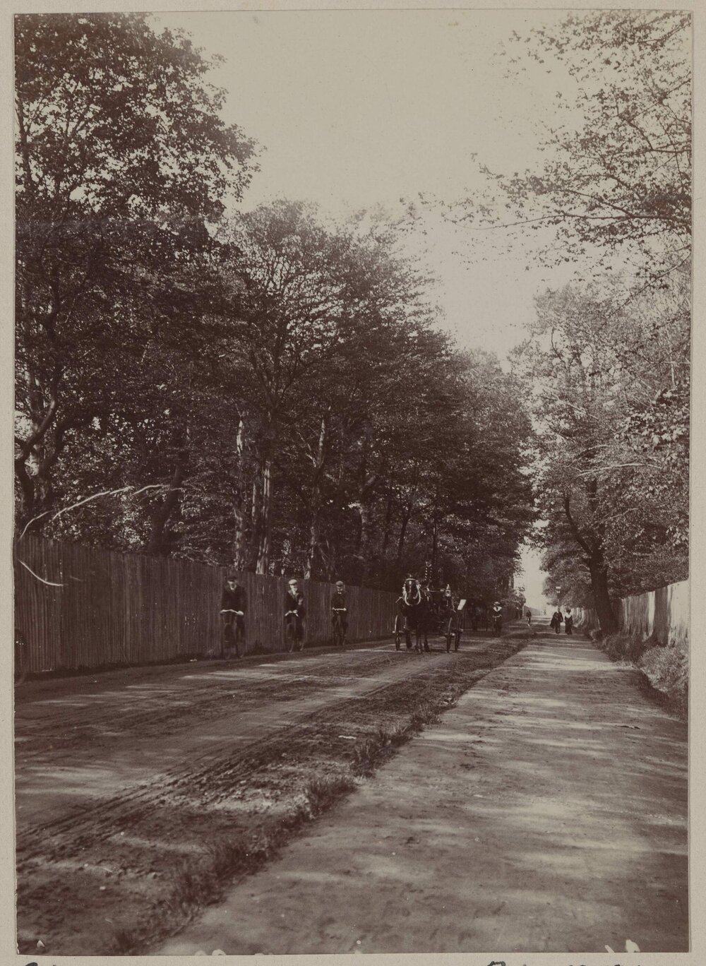 Road from Barnes to Richmond Park