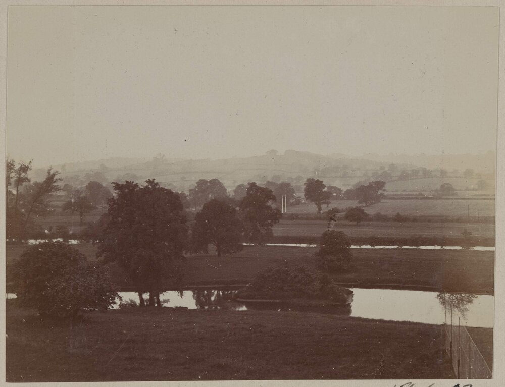 View from Little Eaton House