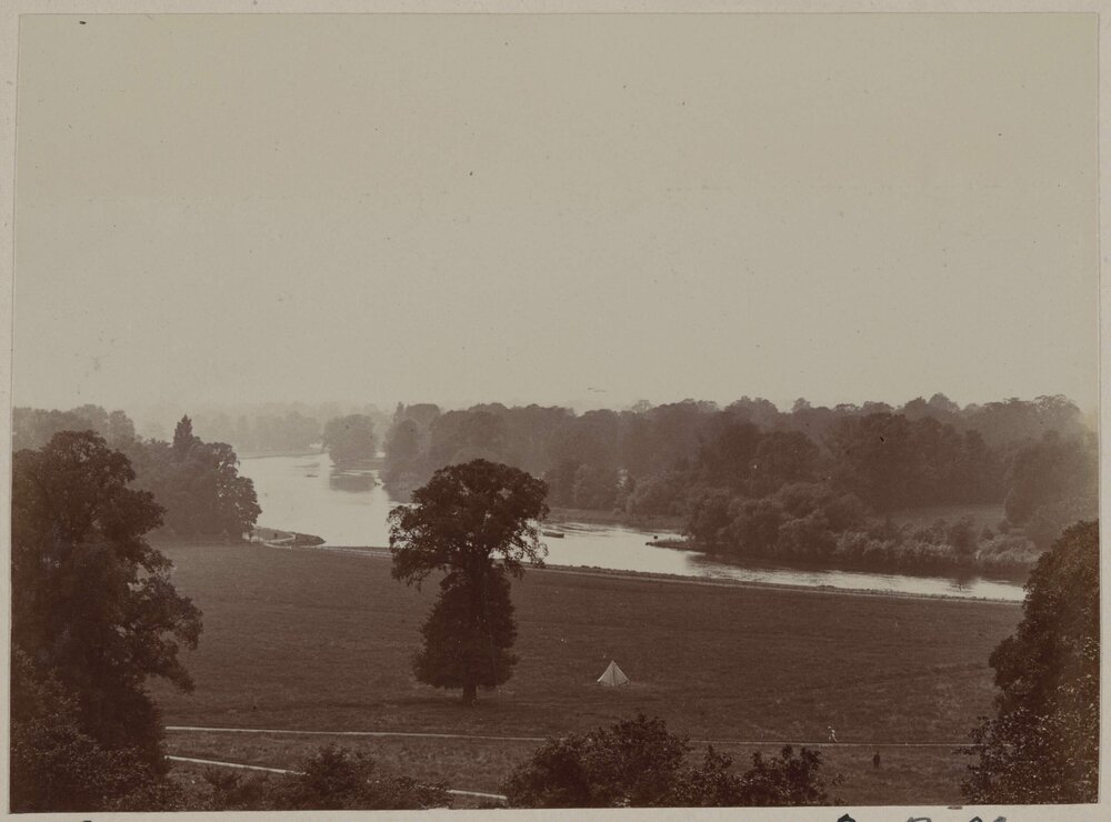 View from the terrace of the Star &amp; Garter, Richmond