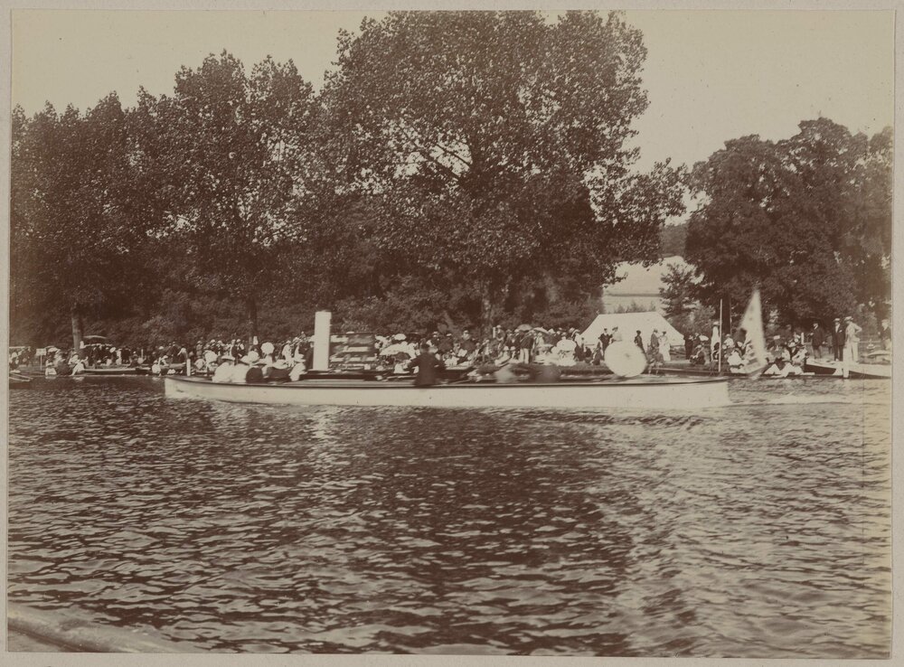 The Umpire's Launch at Henley