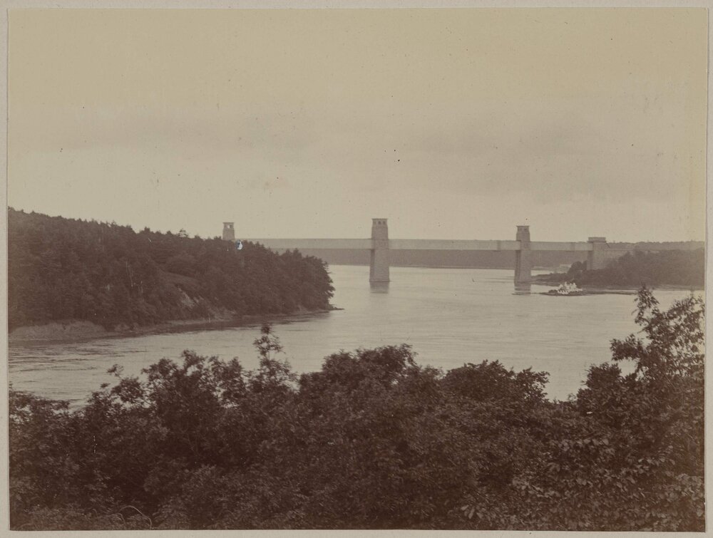 Menai Tubular Bridge.