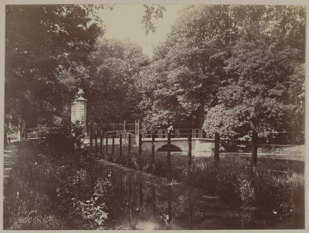 Entrance to the 'Palace in the Wood', La Hague