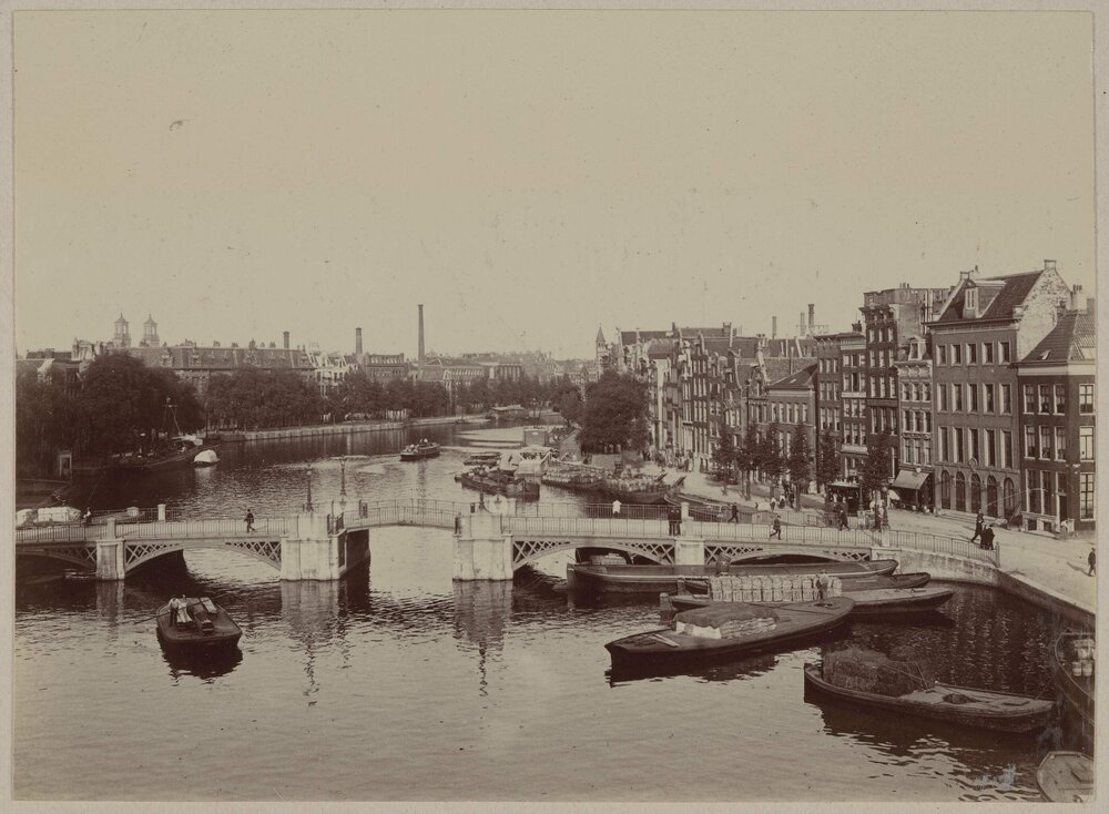 Amsterdam - view from Hotel de l'Europe