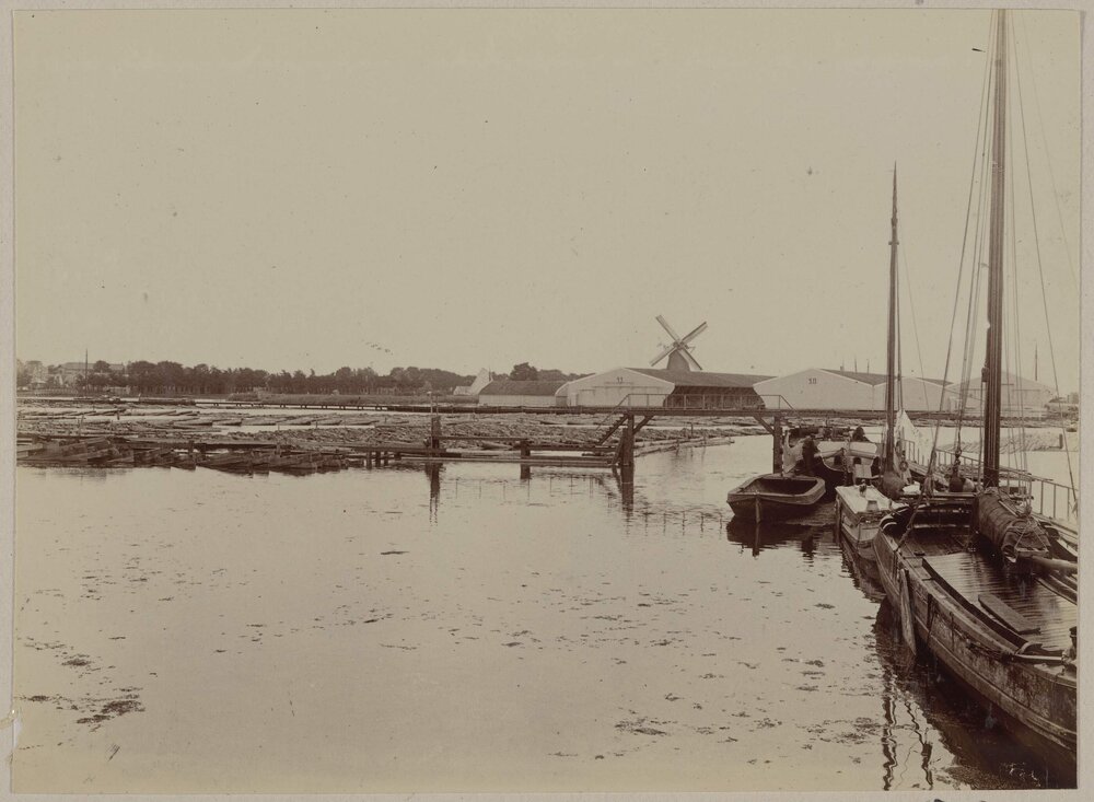 Timber stores at Zaandam