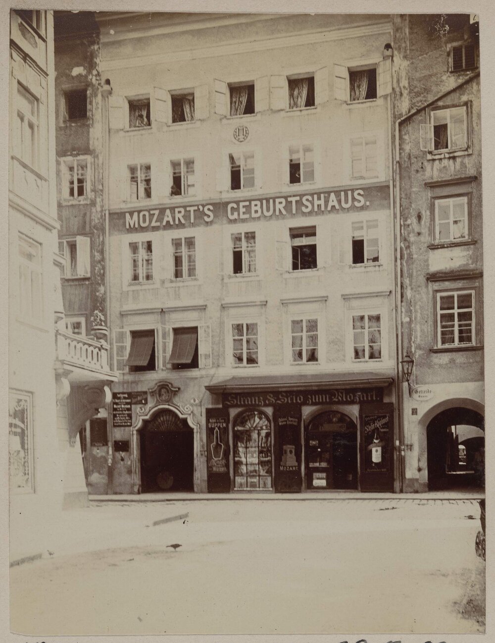 Mozart's birth-house, Salzburg