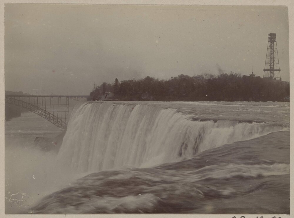 American Falls from Lunar Island