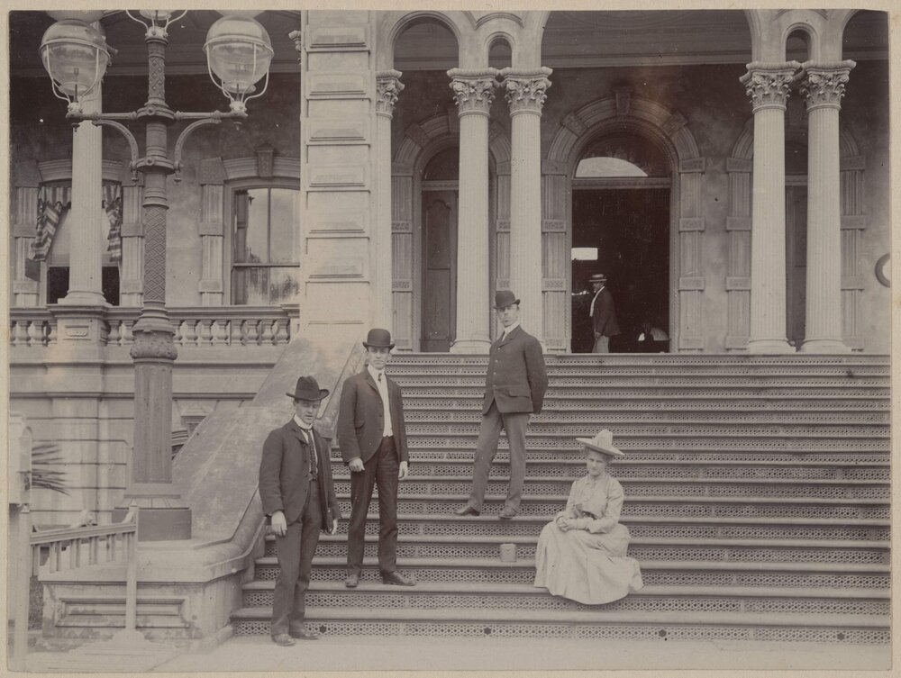 The Palace Steps - Honolulu