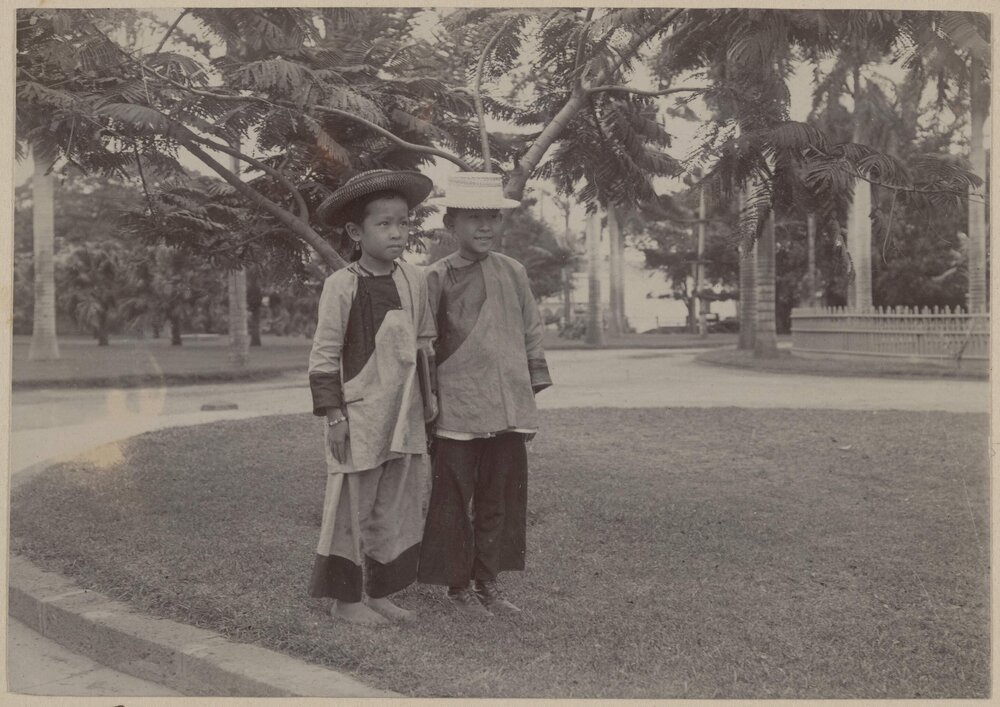 Chinese children at Honolulu