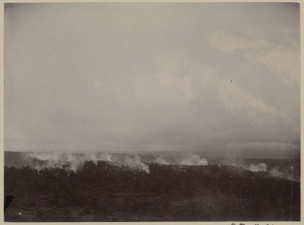 Near the Volcano of Kilauea